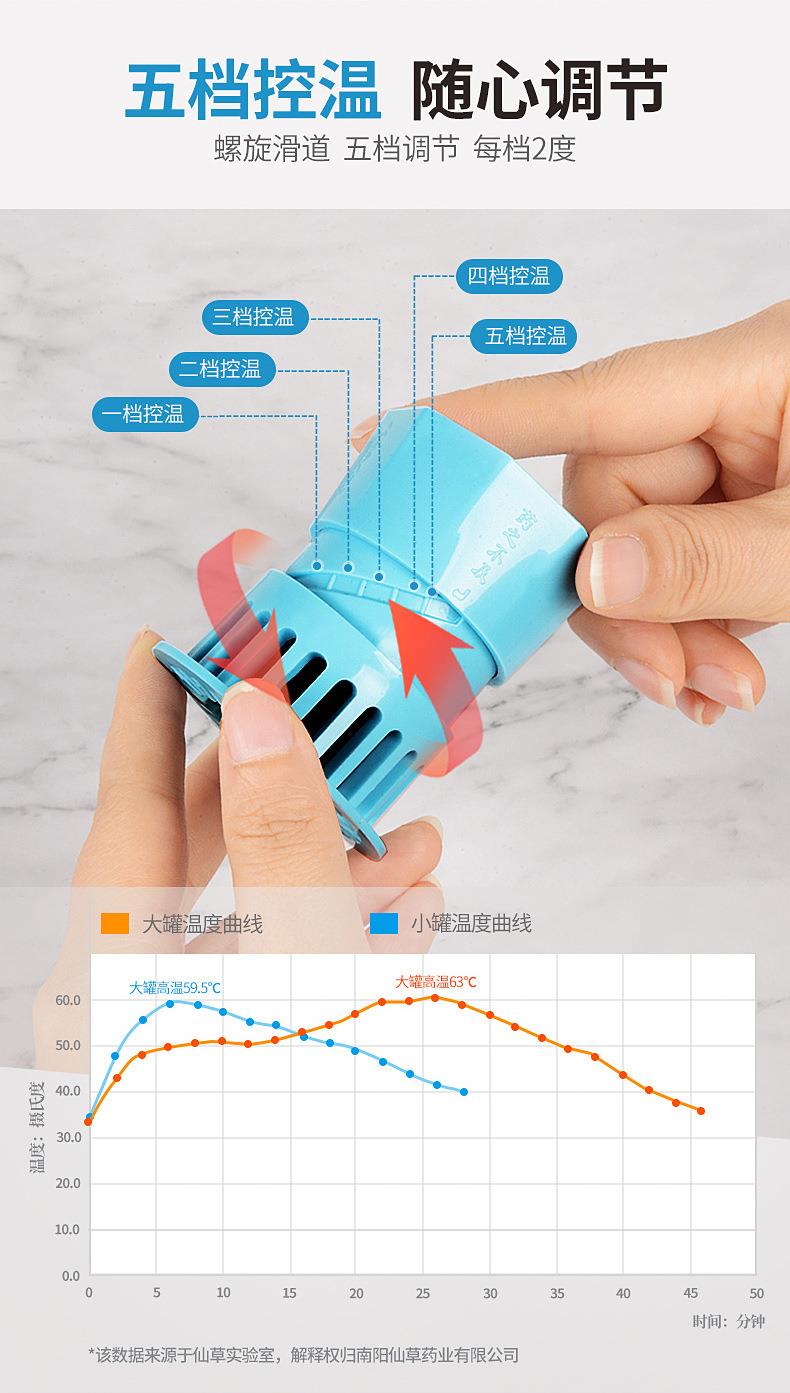 天才百穴灸套裝艾柱隨身灸艾灸盒廠家批發(fā)艾眼艾柱艾眼貼一件代發(fā)